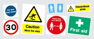 Health & Safety Signs | www.colour-frog.co.uk